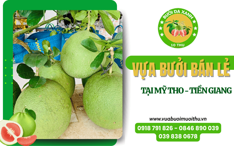 Vựa bưởi bán lẻ tại Mỹ Tho