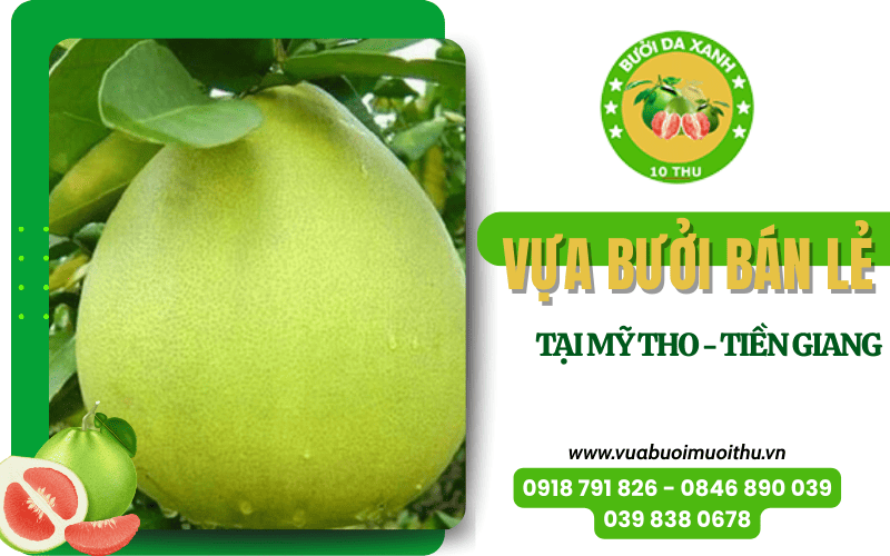 Vựa bưởi bán lẻ tại Mỹ Tho